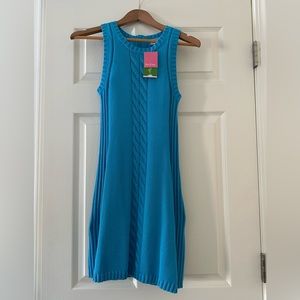 Lilly Pulitzer blue sweater dress